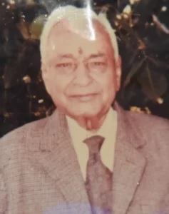 Late Shri I D Pant